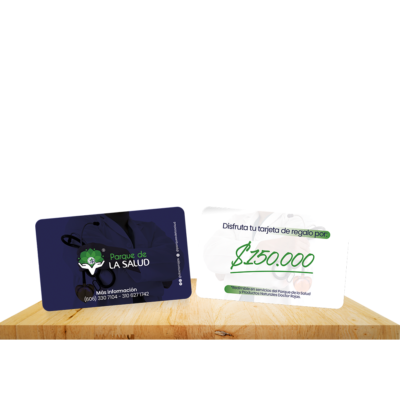 Tarjeta de Regalo Parque de la Salud $150.000