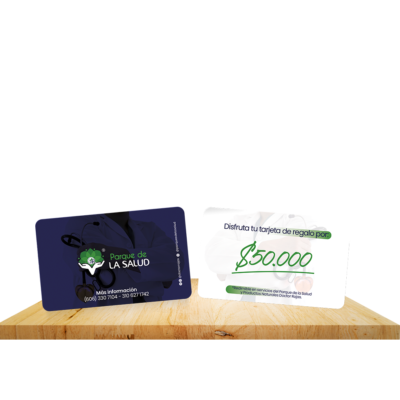 Tarjeta de Regalo Parque de la Salud $50.000