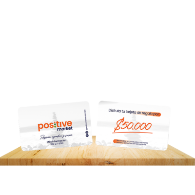 Tarjeta de Regalo Positive $50.000
