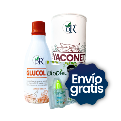 Stevia + Glucolina + Yaconet